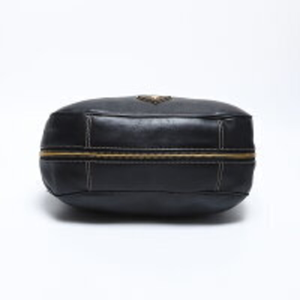 Prada Leather Shoulder Bag Black - Picture 8 of 13